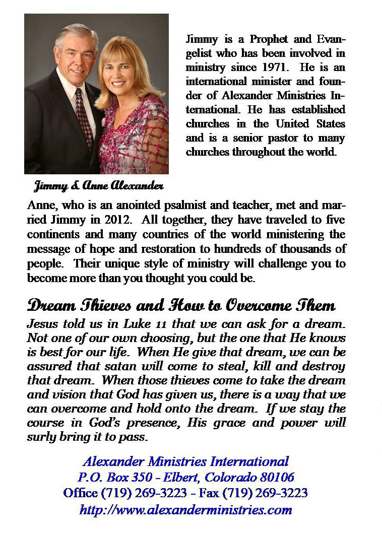 Dream Thieves and How to Overcome Them